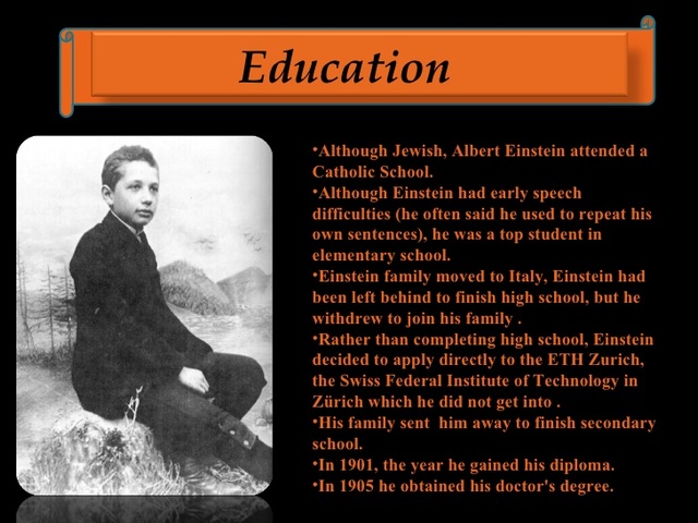 Albert finishes school