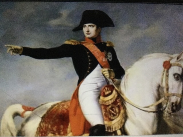 Napoleón invade España.Fernando lll preso