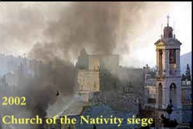 Church of the nativity siege