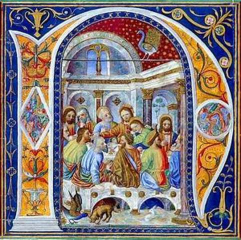 In 1503 "The Last Supper"