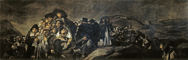 Pinturas negras, la romería de San Isidro.