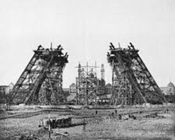 Construcció de la Torre Eiffel