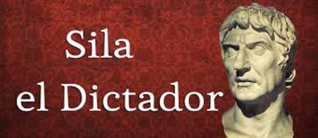 CORNELIO SILA EL DICTADOR