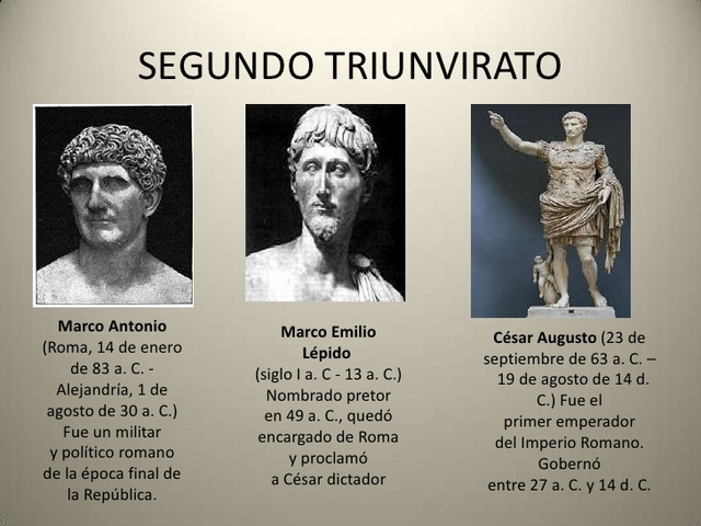 SEGUNDO TRIUNVIRATO