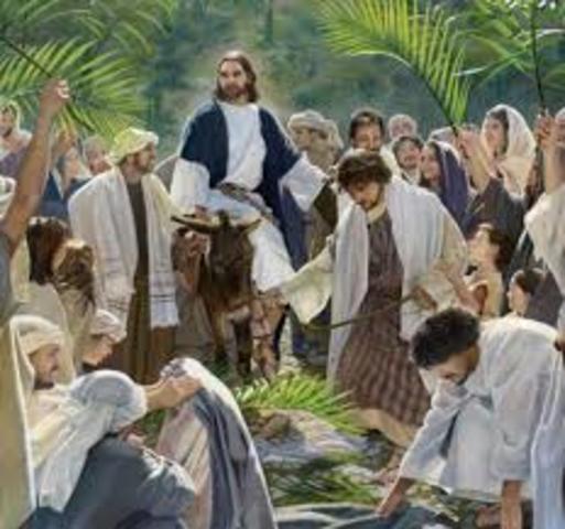 La entrada triunfal a Jerusalén