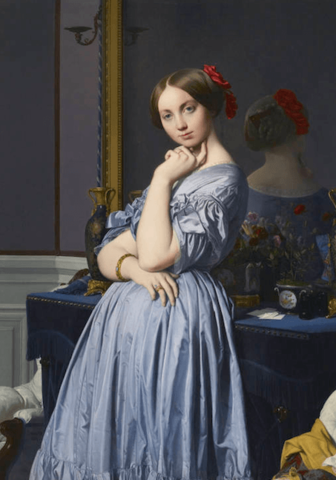 Louise de Broglie, condesa de Haussonville. Ingres.