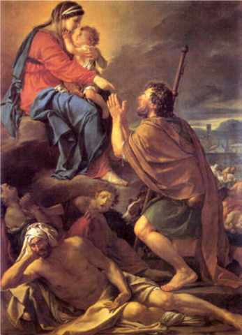 Peste de San Roque, J. L. David