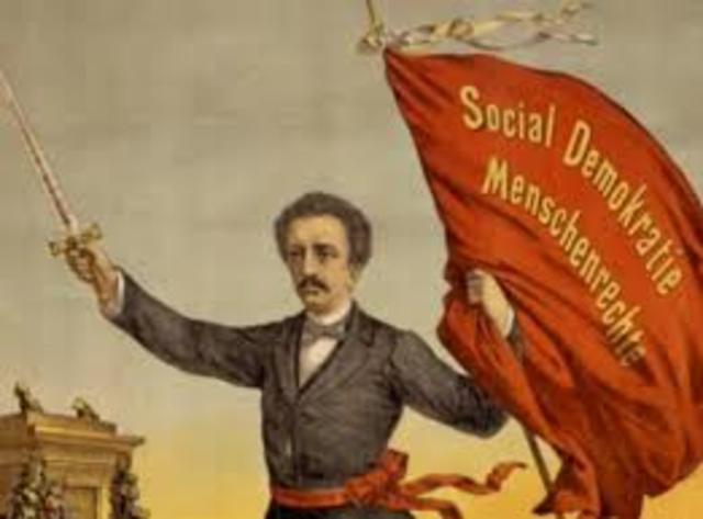 Fundación del Partido Socialdemocrata Aleman (SPD)