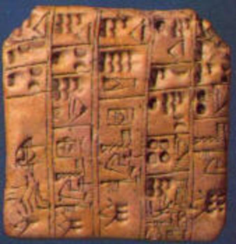 Apareixement de l'escriptura/ Inici de l'edat Antiga