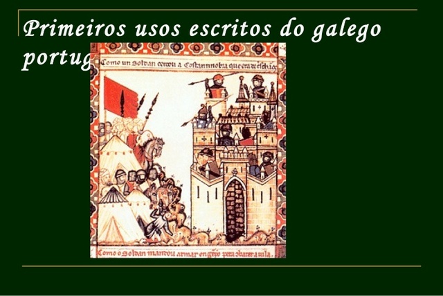 TEXTOS ESCRITOS EN GALEGO-PORTUGUÉS