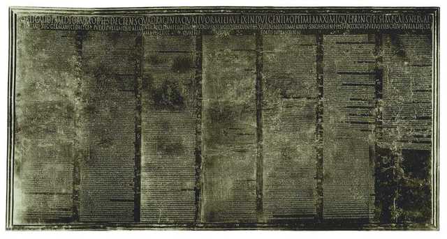 Restauro Tabula Alimentaria