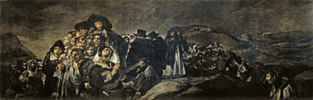 La romeria de sant Isidre.Goya