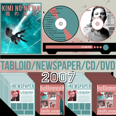 [ 2007 ] - tabloids / magazines / cd / dvd / cd & dvd player