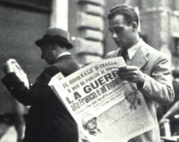 L'Italia entra in guerra