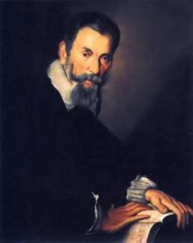 Claudio Monteverdi is born