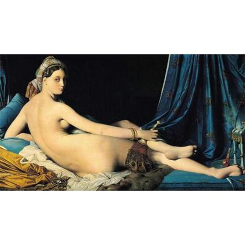 LA GRAN ODALISCA - Jean Dominique Ingres