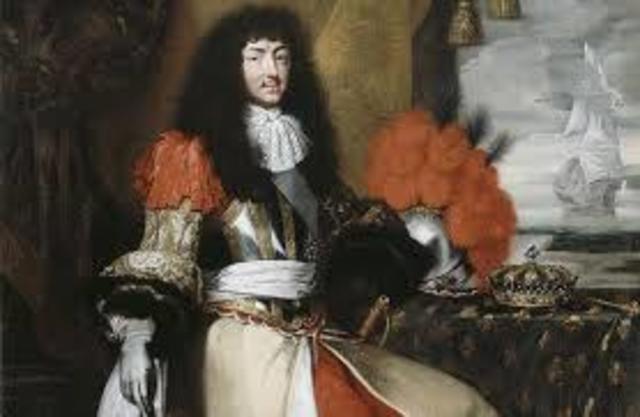 Comienzo del reinado de Luis XIV