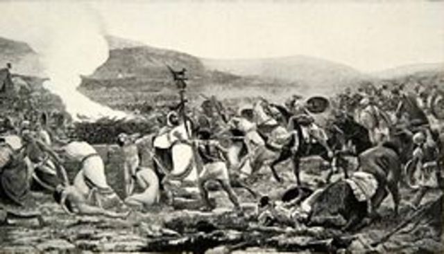 Battaglia in Sicilia tra popolazioni greche e Cartagine