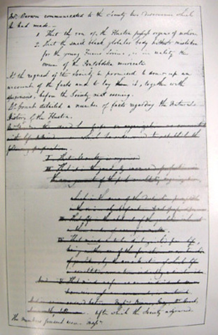 Charles Darwin's First Scientific Speech