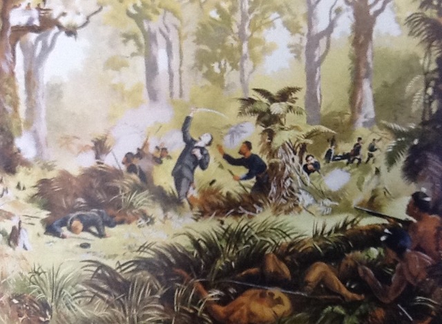 13 there is a battle at Te kohia