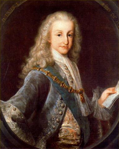 Inicio y fin del reinado de Luis I