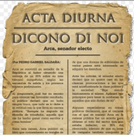 Pre industrial Ages (Before 1700s) ACTA DIURMA IN ROME (130 BC)