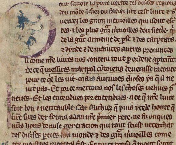 Marco Polo emprende su viaje a la China