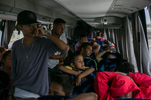 La caravana llega a frontera con EE.UU