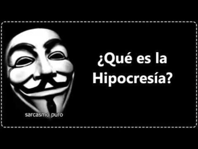 origen de la hipocresía