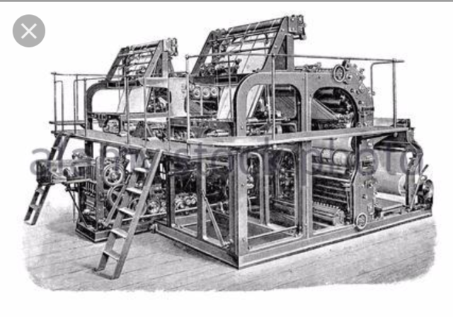 INDUSTRIAL AGES (1700s-1930s) PRINTING PRESS FOR MASS PRODUCTION (19th Century)