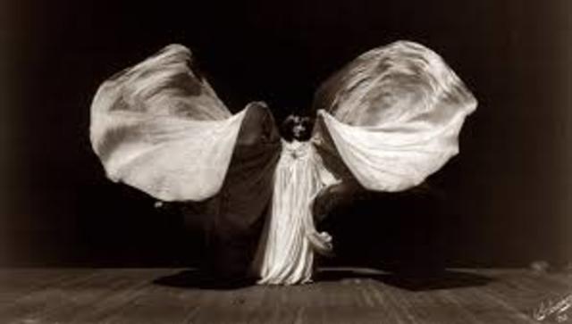 "Danza de la serpiente" de Loie Fuller