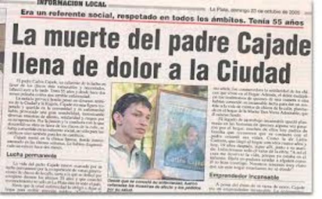 Fallecimiento del padre