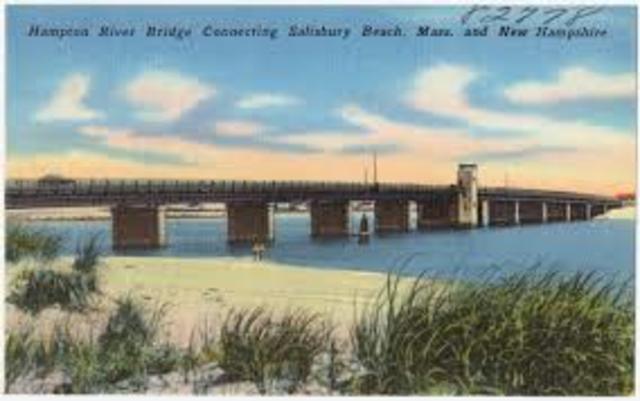 Hampton River Bridge was built