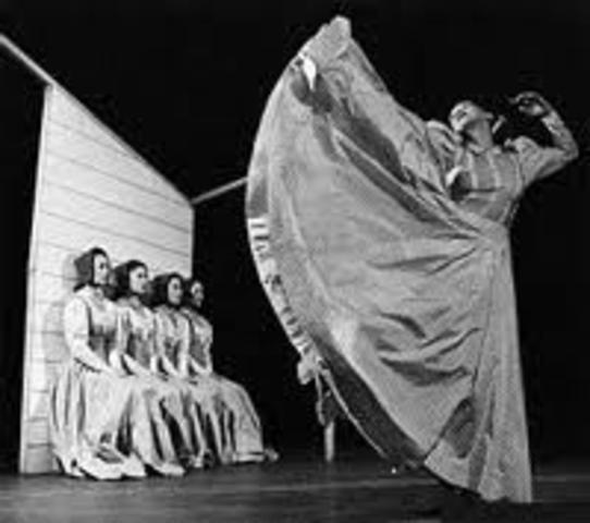 Fundación de la Compañía de Danza Martha Graham