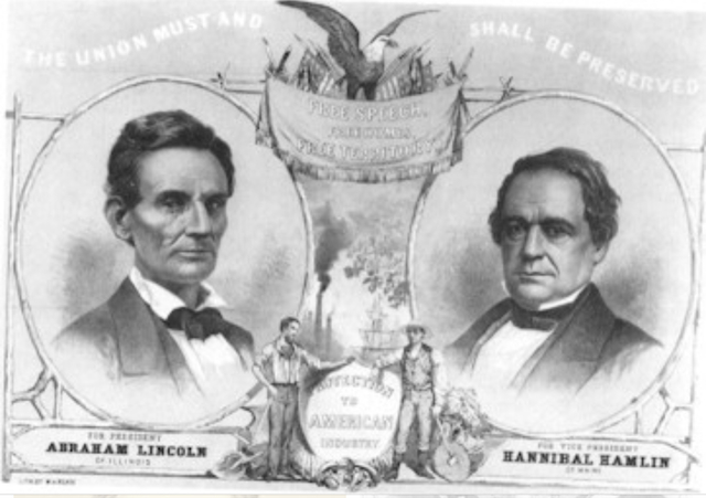 Election of Lincoln 1860