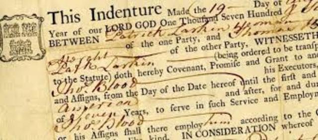Indentured Servitude