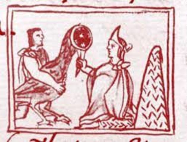 De las señales y pronósticos que aparecieron antes que los españoles viniesen a esta tierra, ni hubiese noticia de ellos