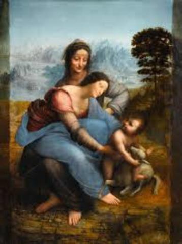 THE VIRGIN, THE CHILD AND St.ANNE