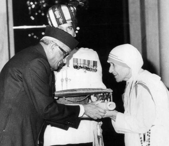 When did she wans the Bharat Ratna?