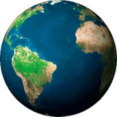 La primera volta al món sencera.