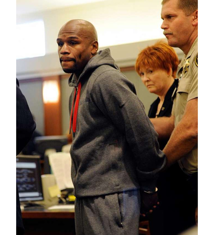 Mayweather is convicted of violence