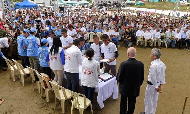 Finaliza la extracción de armamento de campamentos de las FARC