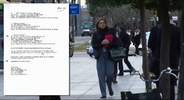 TORRES MUESTRA CORREOS PARA IMPLICAR A LA INFANTA