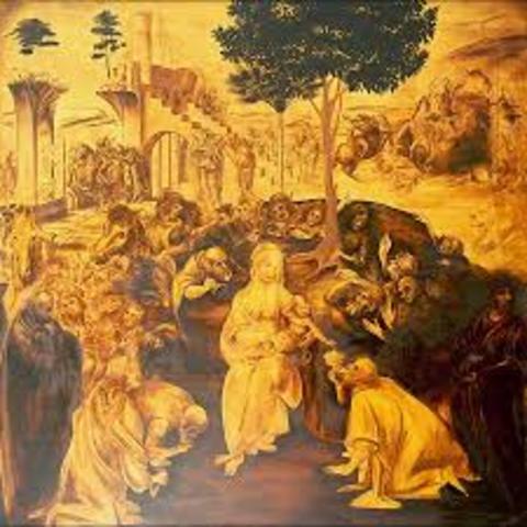 Adoración a los reyes