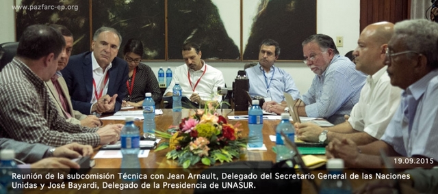 REUNIÓN DE LA SUBCOMISIÓN TÉCNICA PARA EL FIN DEL CONFLICTO (STFC) CON LA ONU