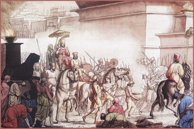 Persia con Ciro II al frente conquista Babilonia