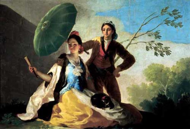 'El quitasol' de Goya