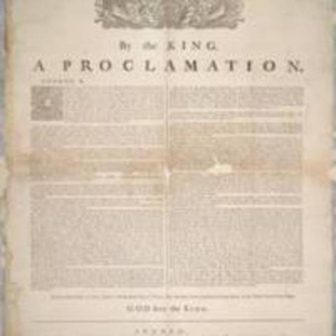 The Royal Proclamation of 1763