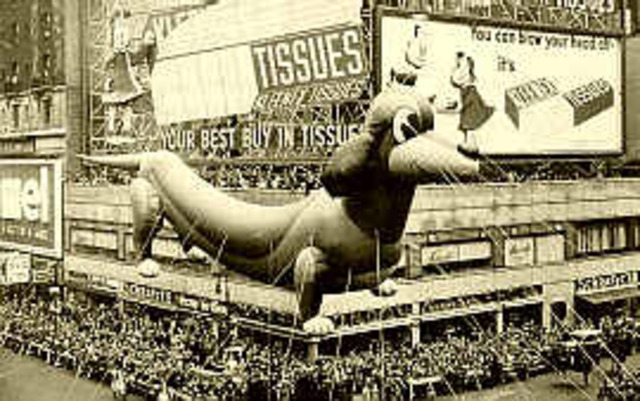 First Macy's Thanksgiving Day Parade