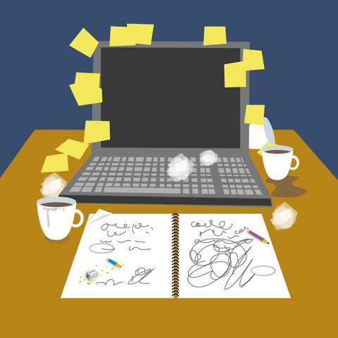 ¿En qué año presentó su primer guion?